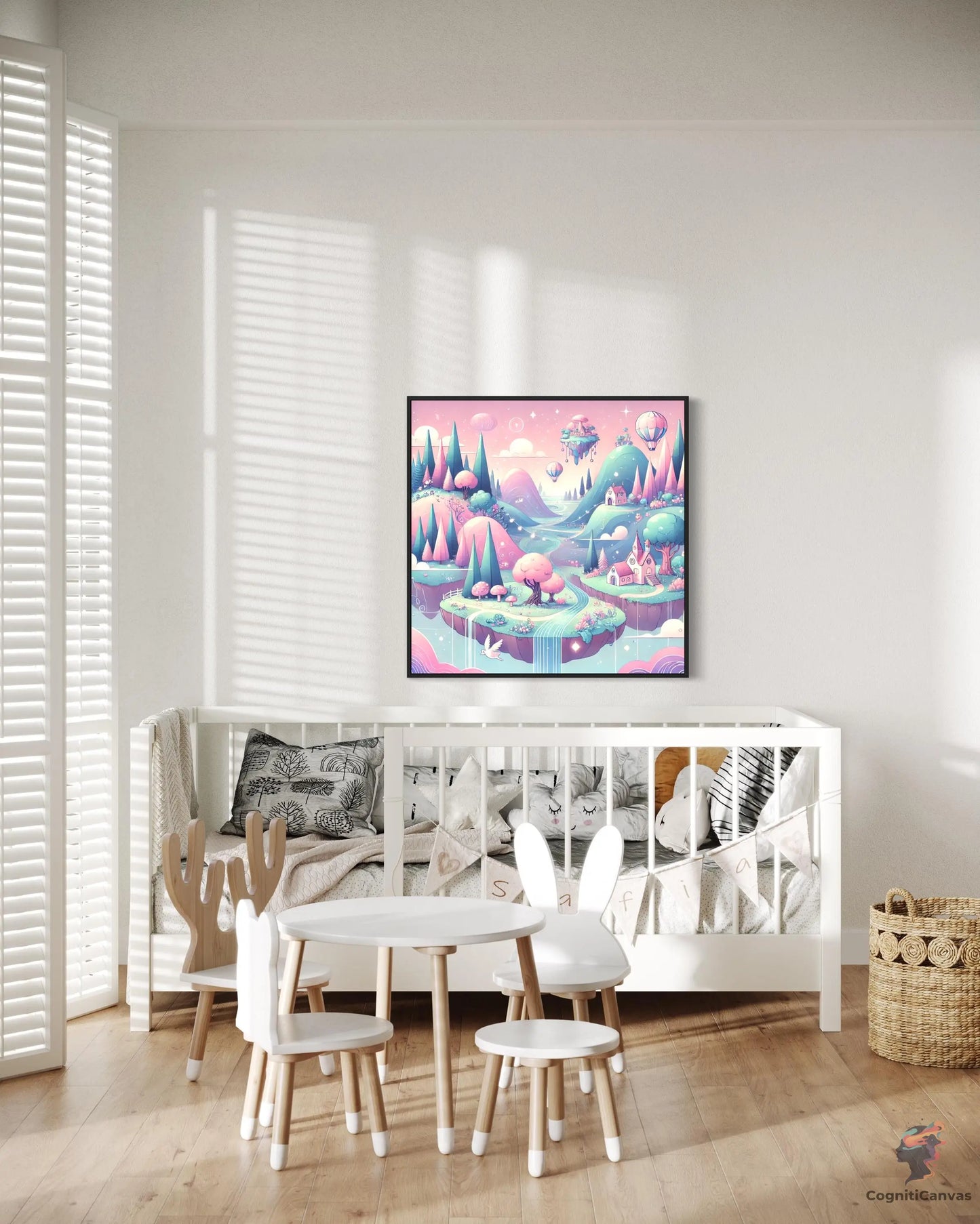 Dreamy Fantasy Landscape Art Print - Enchanted Digital Download CognitiCanvas