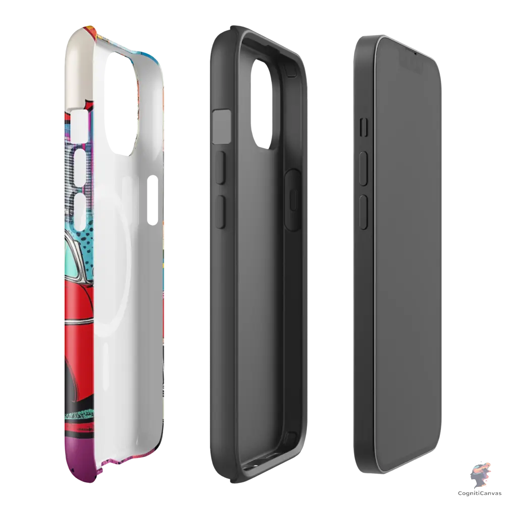 Pop Machine – The City Runs on Style - MagSafe® tough case for iPhone® CognitiCanvas