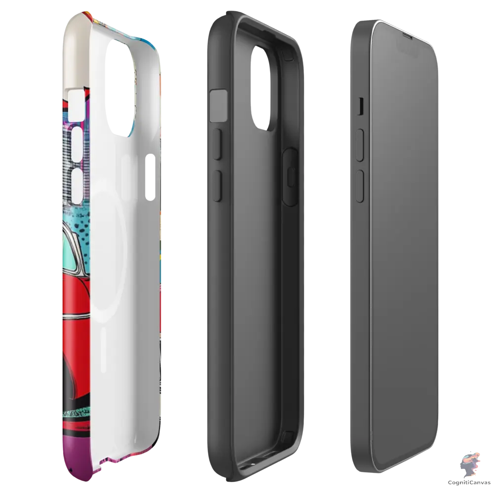 Pop Machine – The City Runs on Style - MagSafe® tough case for iPhone® CognitiCanvas