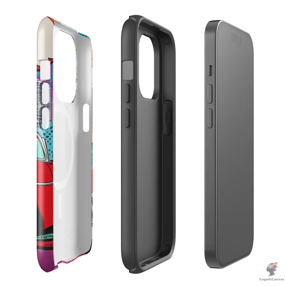Pop Machine – The City Runs on Style - MagSafe® tough case for iPhone® CognitiCanvas