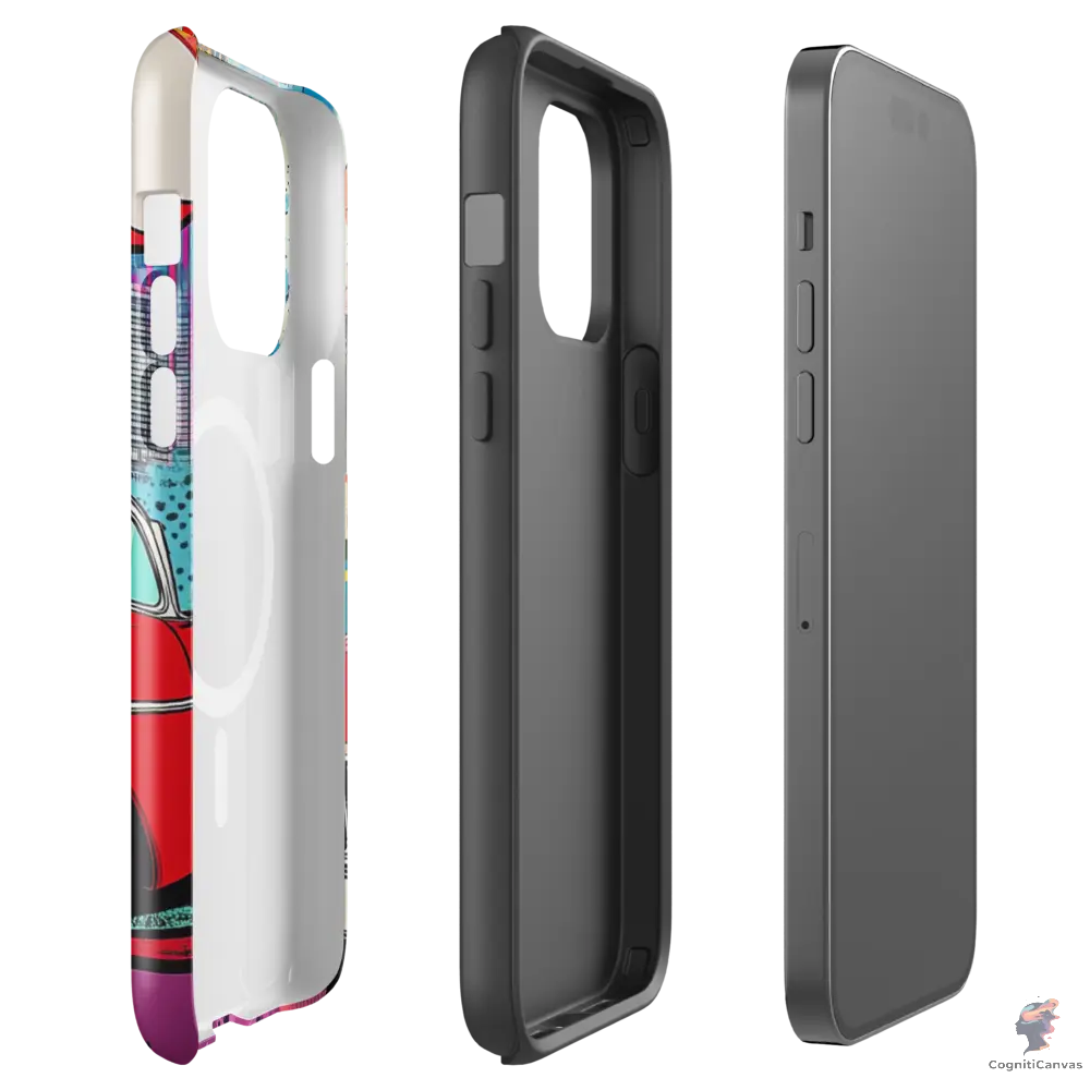 Pop Machine – The City Runs on Style - MagSafe® tough case for iPhone® CognitiCanvas