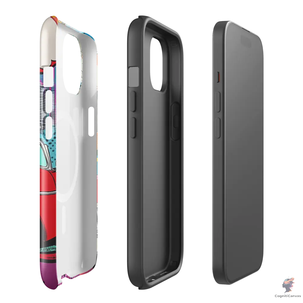 Pop Machine – The City Runs on Style - MagSafe® tough case for iPhone® CognitiCanvas