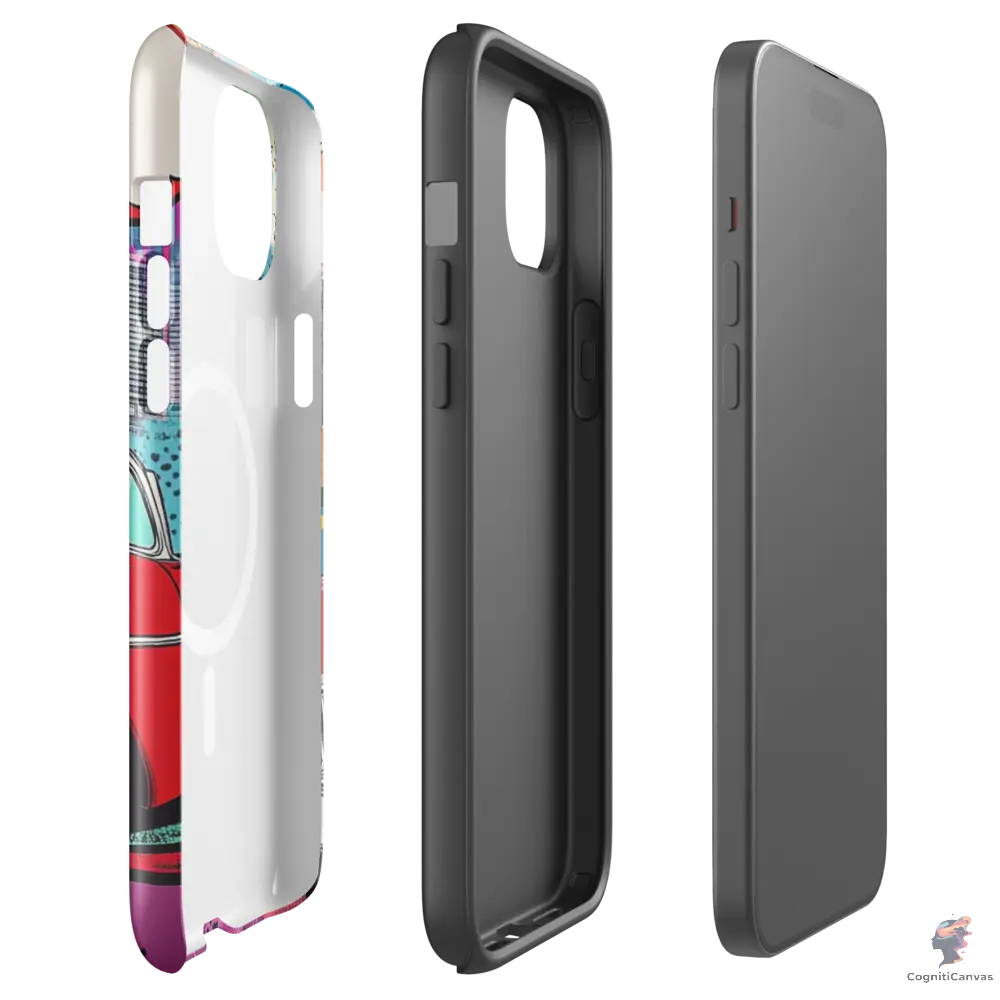 Pop Machine – The City Runs on Style - MagSafe® tough case for iPhone® CognitiCanvas