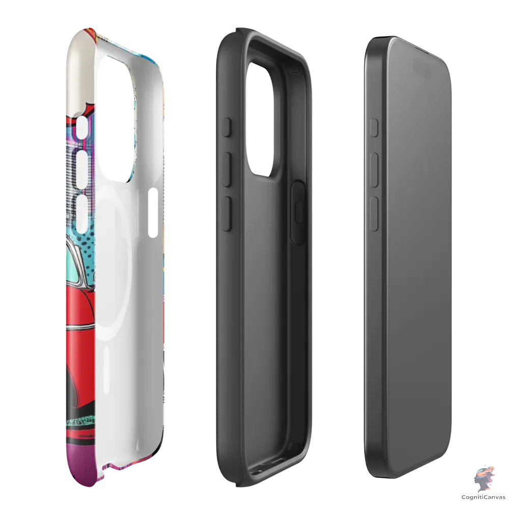 Pop Machine – The City Runs on Style - MagSafe® tough case for iPhone® CognitiCanvas