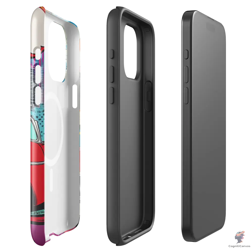 Pop Machine – The City Runs on Style - MagSafe® tough case for iPhone® CognitiCanvas