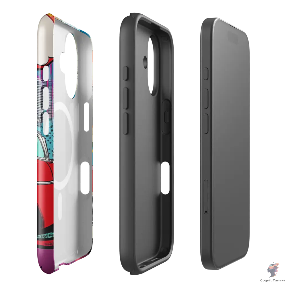 Pop Machine – The City Runs on Style - MagSafe® tough case for iPhone® CognitiCanvas