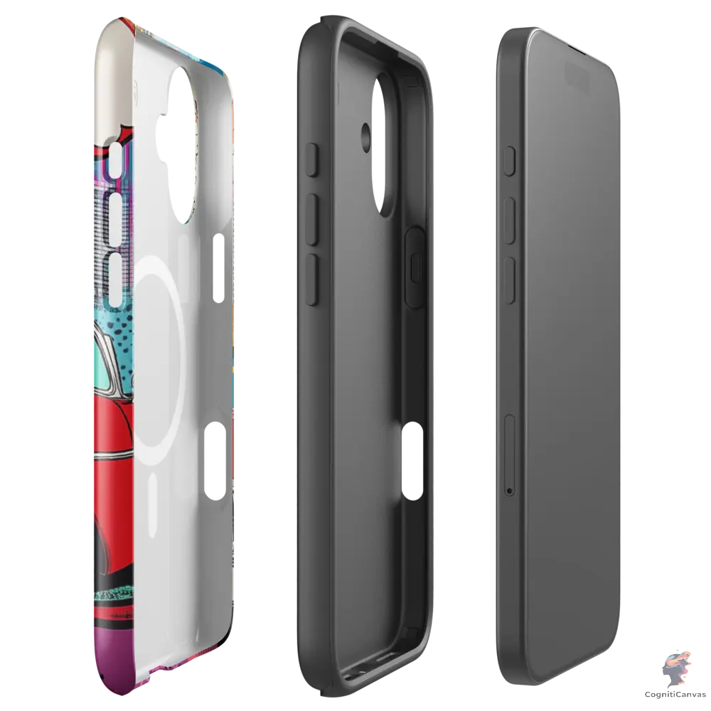 Pop Machine – The City Runs on Style - MagSafe® tough case for iPhone® CognitiCanvas