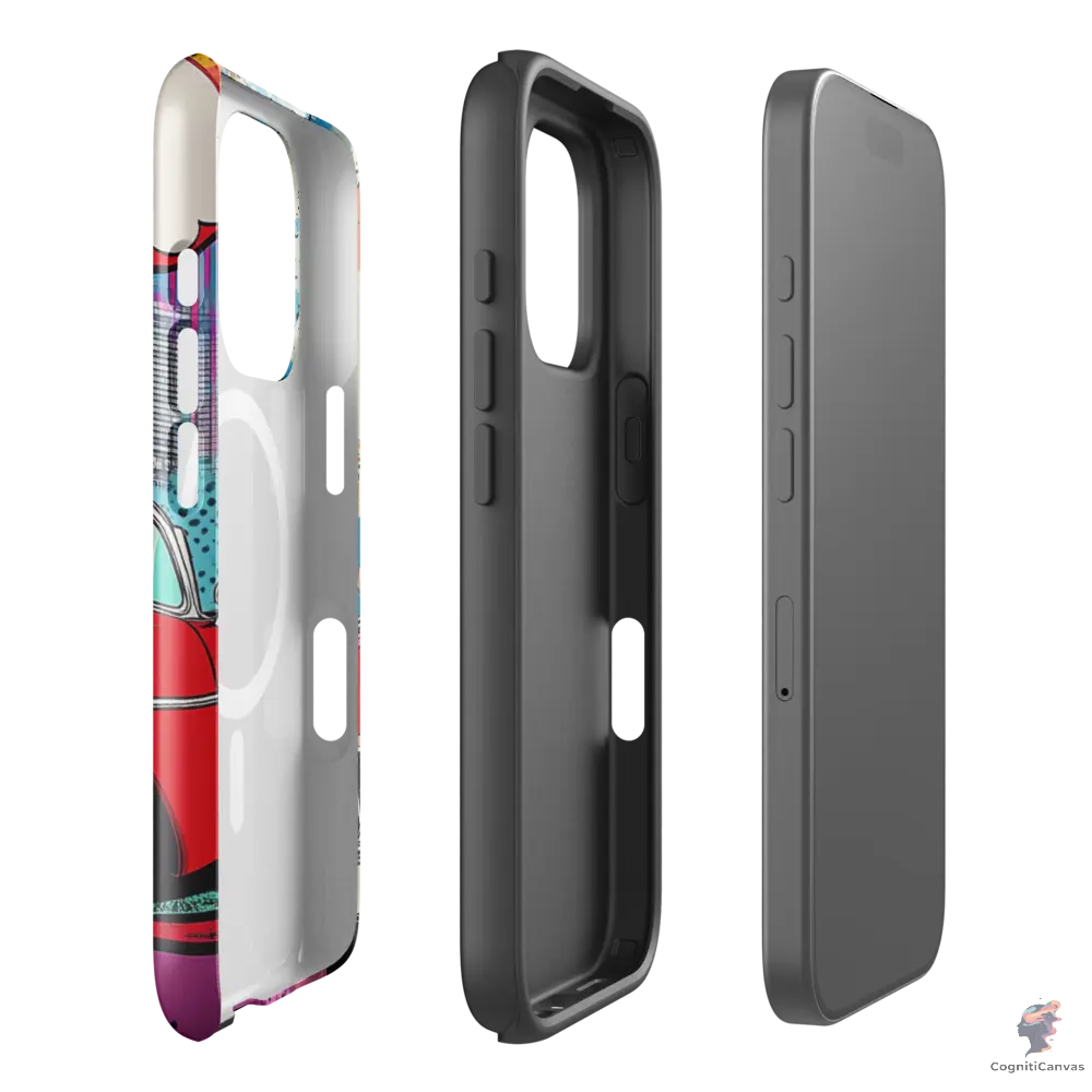 Pop Machine – The City Runs on Style - MagSafe® tough case for iPhone® CognitiCanvas