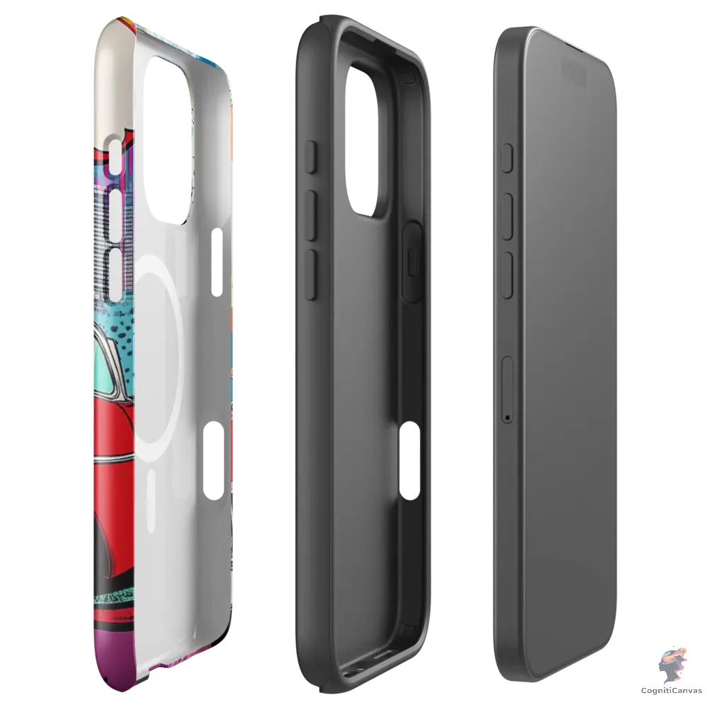 Pop Machine – The City Runs on Style - MagSafe® tough case for iPhone® CognitiCanvas