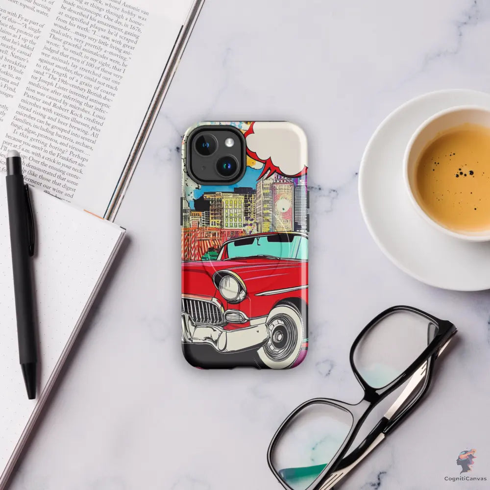 Pop Machine – The City Runs on Style - MagSafe® tough case for iPhone® CognitiCanvas