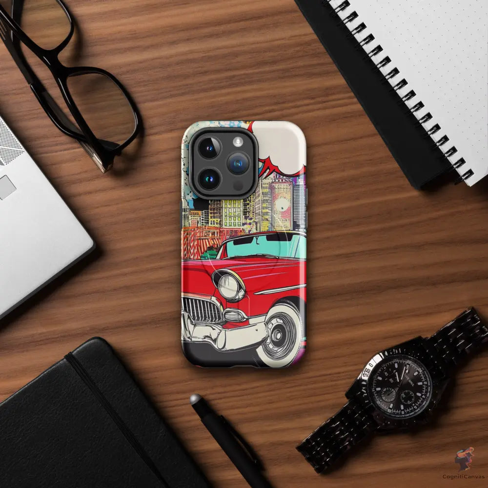 Pop Machine – The City Runs on Style - MagSafe® tough case for iPhone® CognitiCanvas