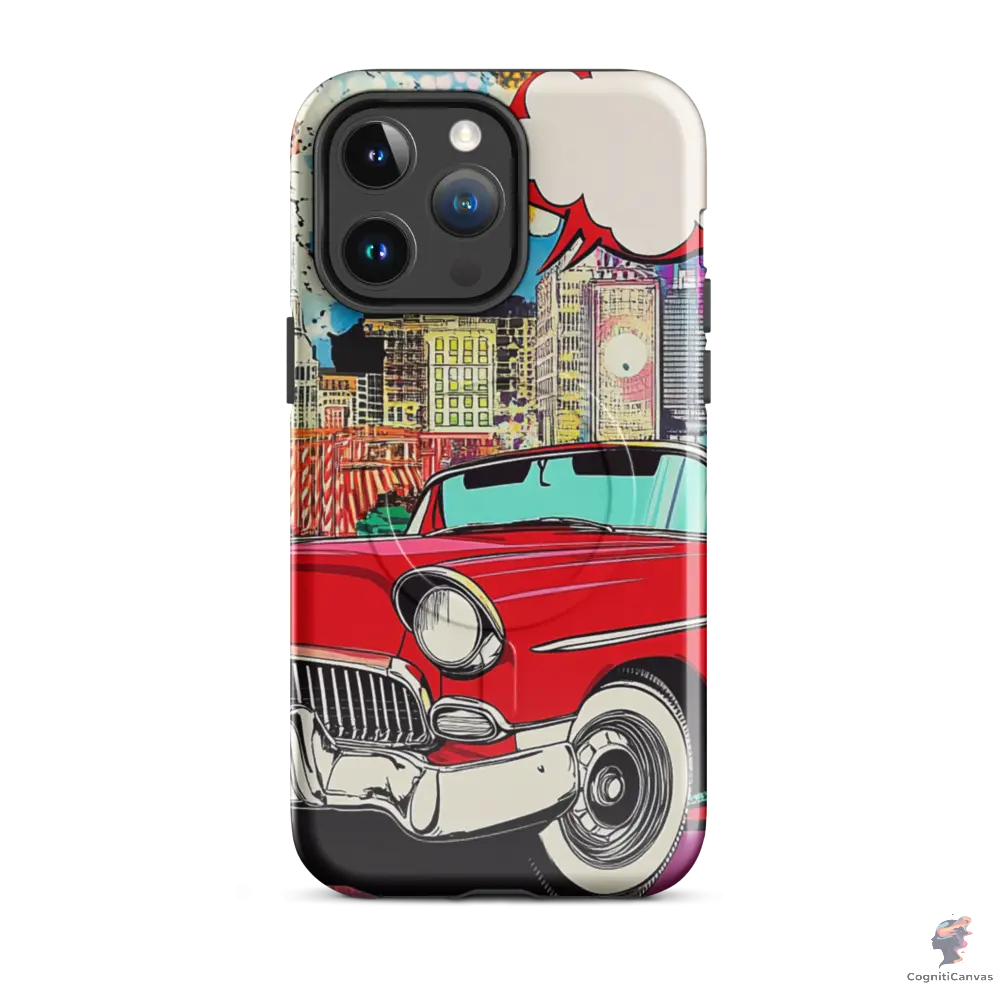 Pop Machine – The City Runs on Style - MagSafe® tough case for iPhone® CognitiCanvas