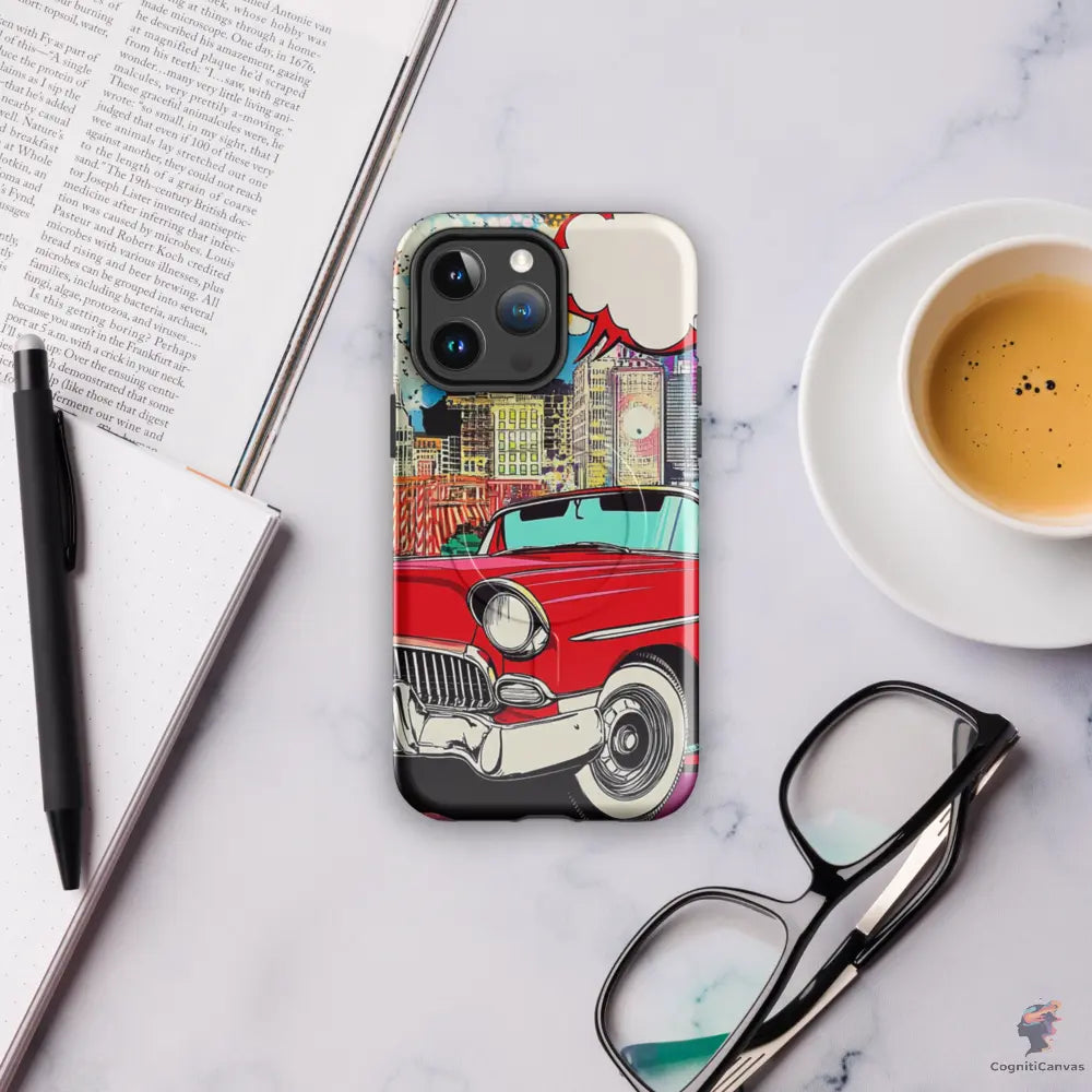 Pop Machine – The City Runs on Style - MagSafe® tough case for iPhone® CognitiCanvas