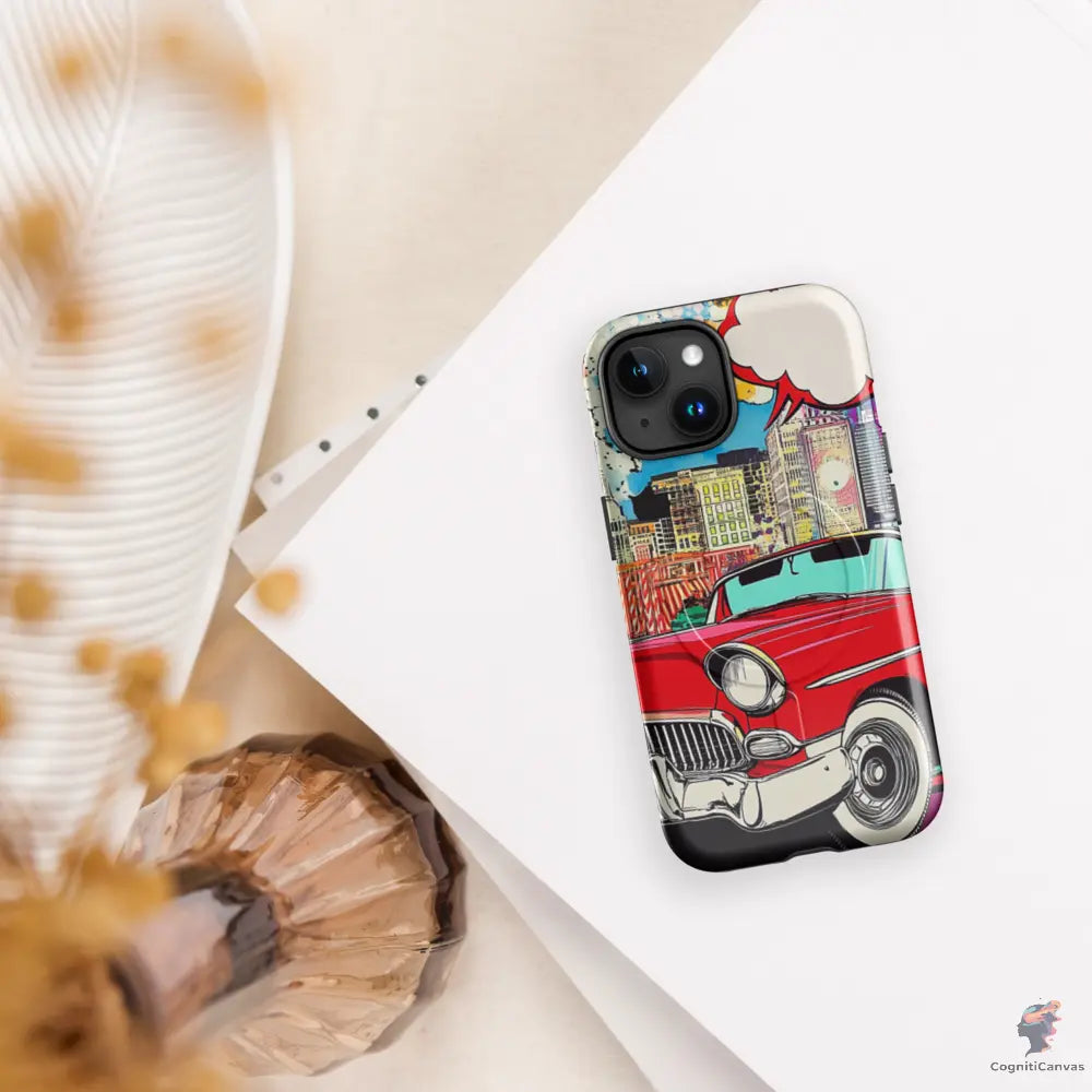 Pop Machine – The City Runs on Style - MagSafe® tough case for iPhone® CognitiCanvas