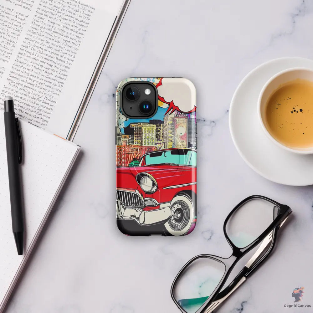 Pop Machine – The City Runs on Style - MagSafe® tough case for iPhone® CognitiCanvas