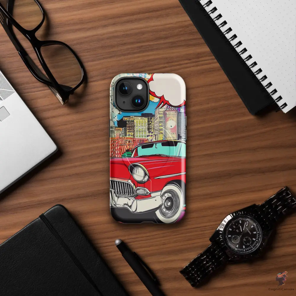 Pop Machine – The City Runs on Style - MagSafe® tough case for iPhone® CognitiCanvas