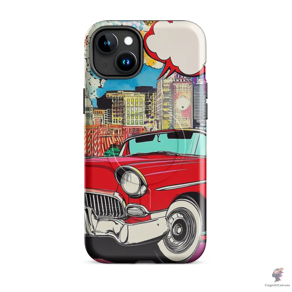 Pop Machine – The City Runs on Style - MagSafe® tough case for iPhone® CognitiCanvas