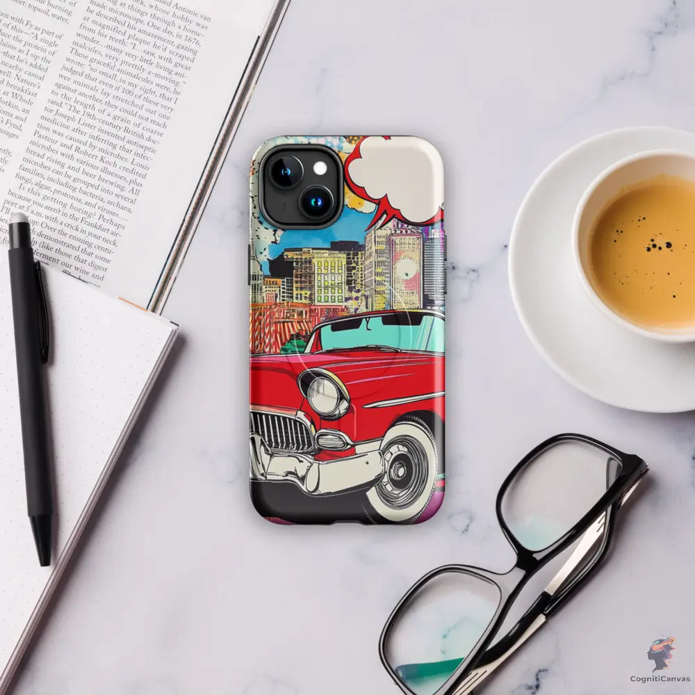Pop Machine – The City Runs on Style - MagSafe® tough case for iPhone® CognitiCanvas