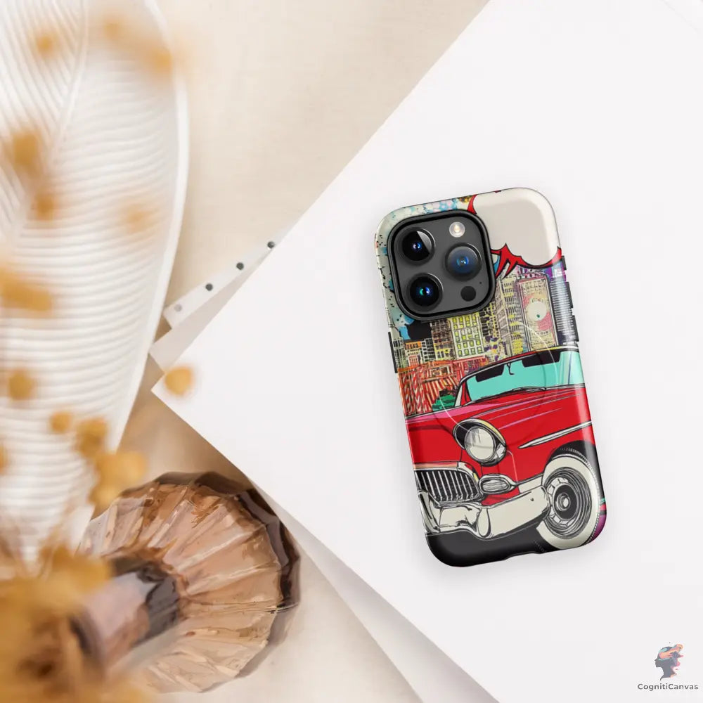 Pop Machine – The City Runs on Style - MagSafe® tough case for iPhone® CognitiCanvas