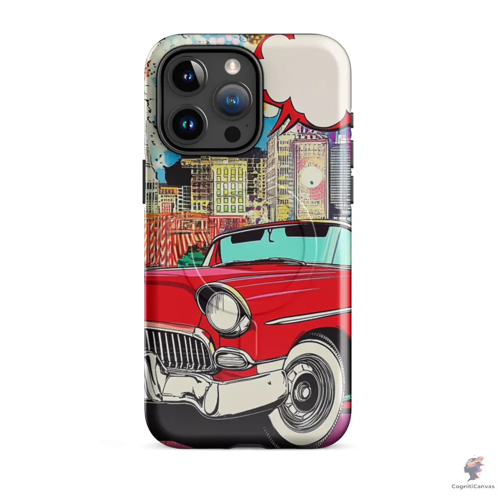 Pop Machine – The City Runs on Style - MagSafe® tough case for iPhone® CognitiCanvas