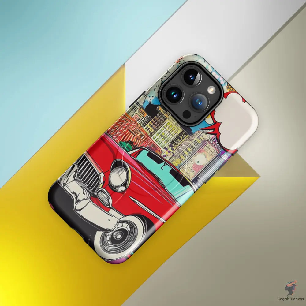Pop Machine – The City Runs on Style - MagSafe® tough case for iPhone® CognitiCanvas