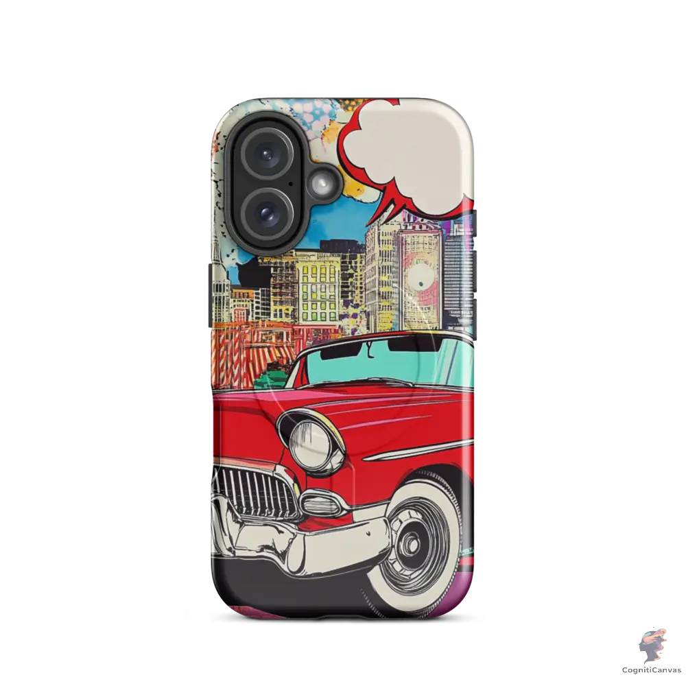 Pop Machine – The City Runs on Style - MagSafe® tough case for iPhone® CognitiCanvas