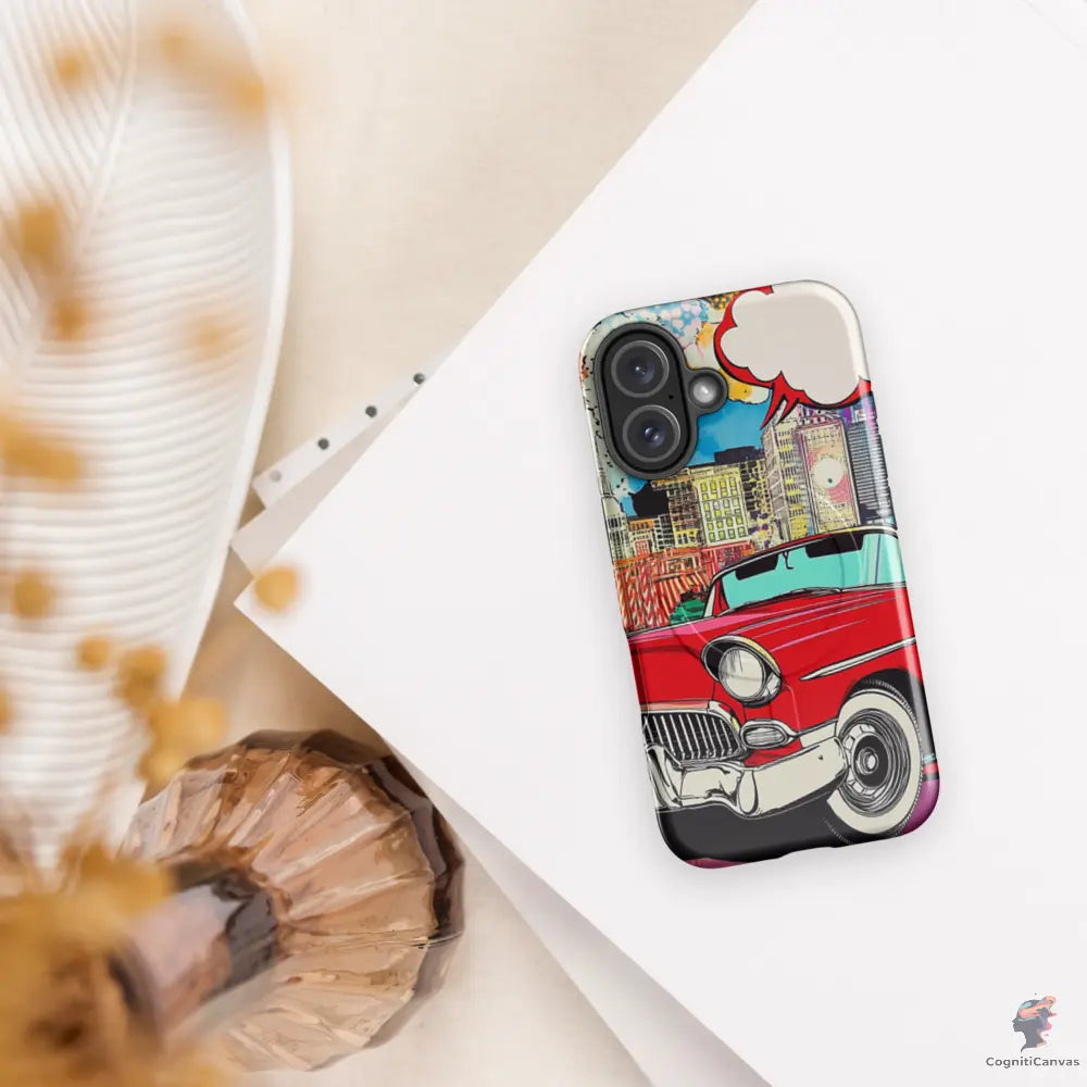 Pop Machine – The City Runs on Style - MagSafe® tough case for iPhone® CognitiCanvas
