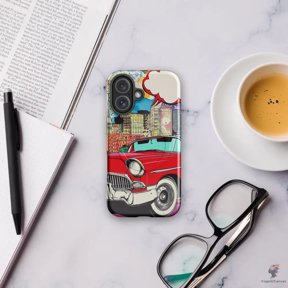 Pop Machine – The City Runs on Style - MagSafe® tough case for iPhone® CognitiCanvas