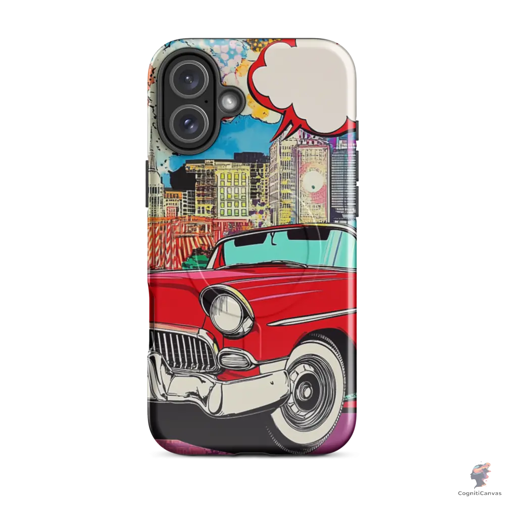 Pop Machine – The City Runs on Style - MagSafe® tough case for iPhone® CognitiCanvas