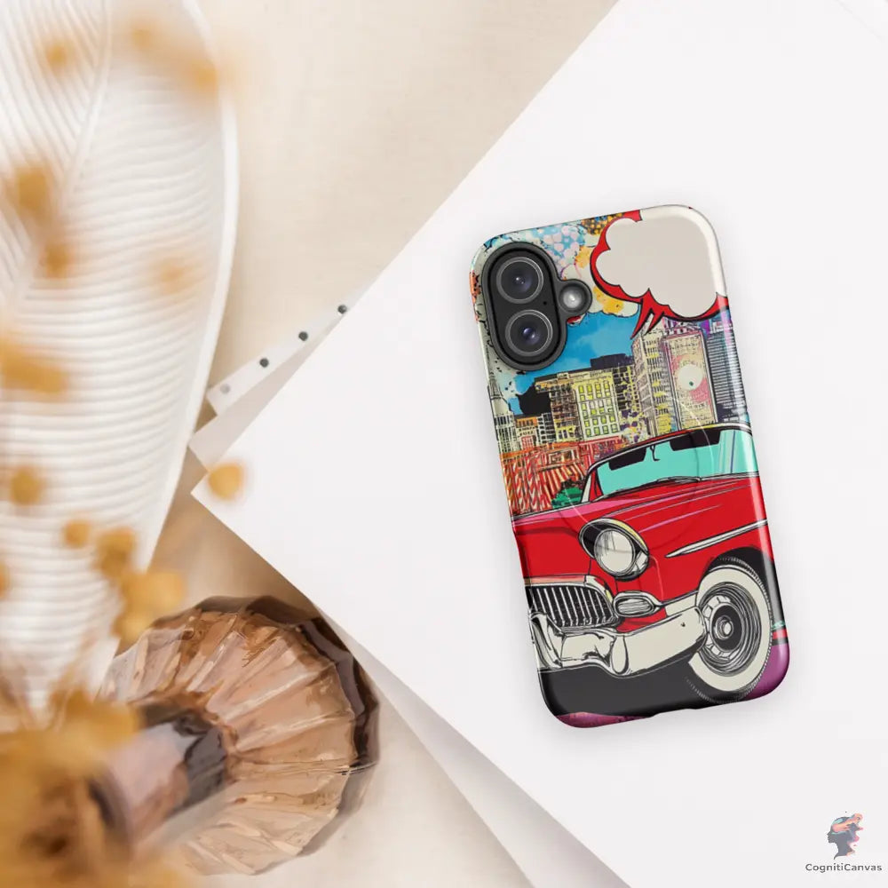 Pop Machine – The City Runs on Style - MagSafe® tough case for iPhone® CognitiCanvas