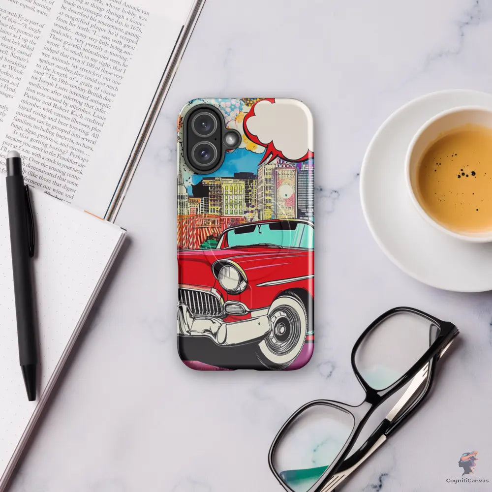 Pop Machine – The City Runs on Style - MagSafe® tough case for iPhone® CognitiCanvas