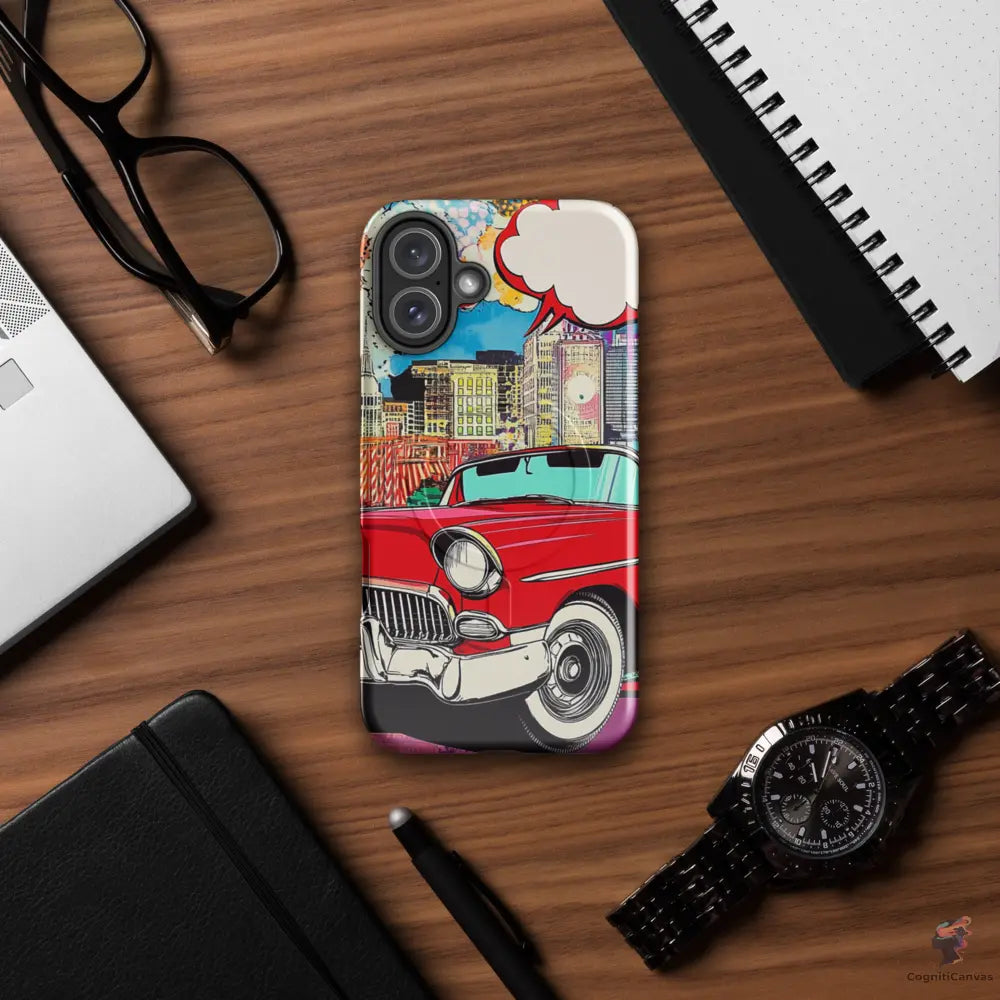 Pop Machine – The City Runs on Style - MagSafe® tough case for iPhone® CognitiCanvas