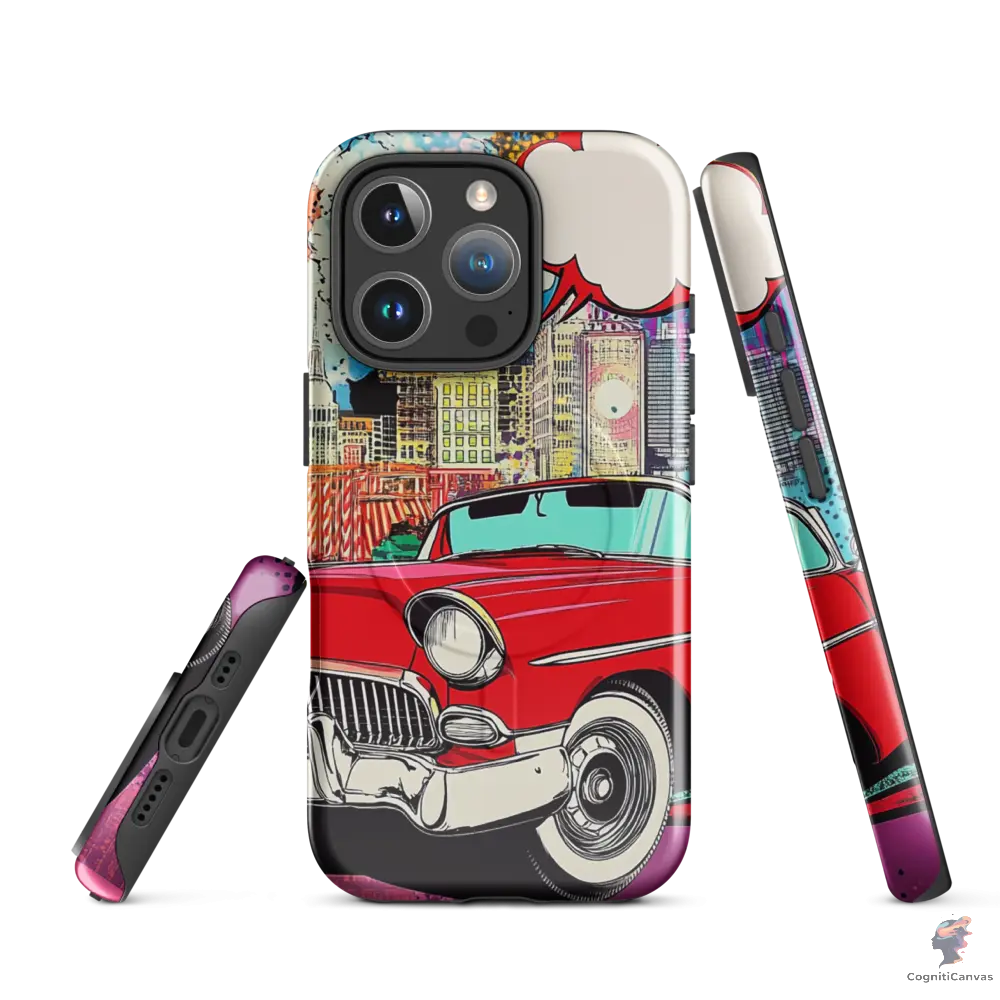 Pop Machine – The City Runs on Style - MagSafe® tough case for iPhone® CognitiCanvas