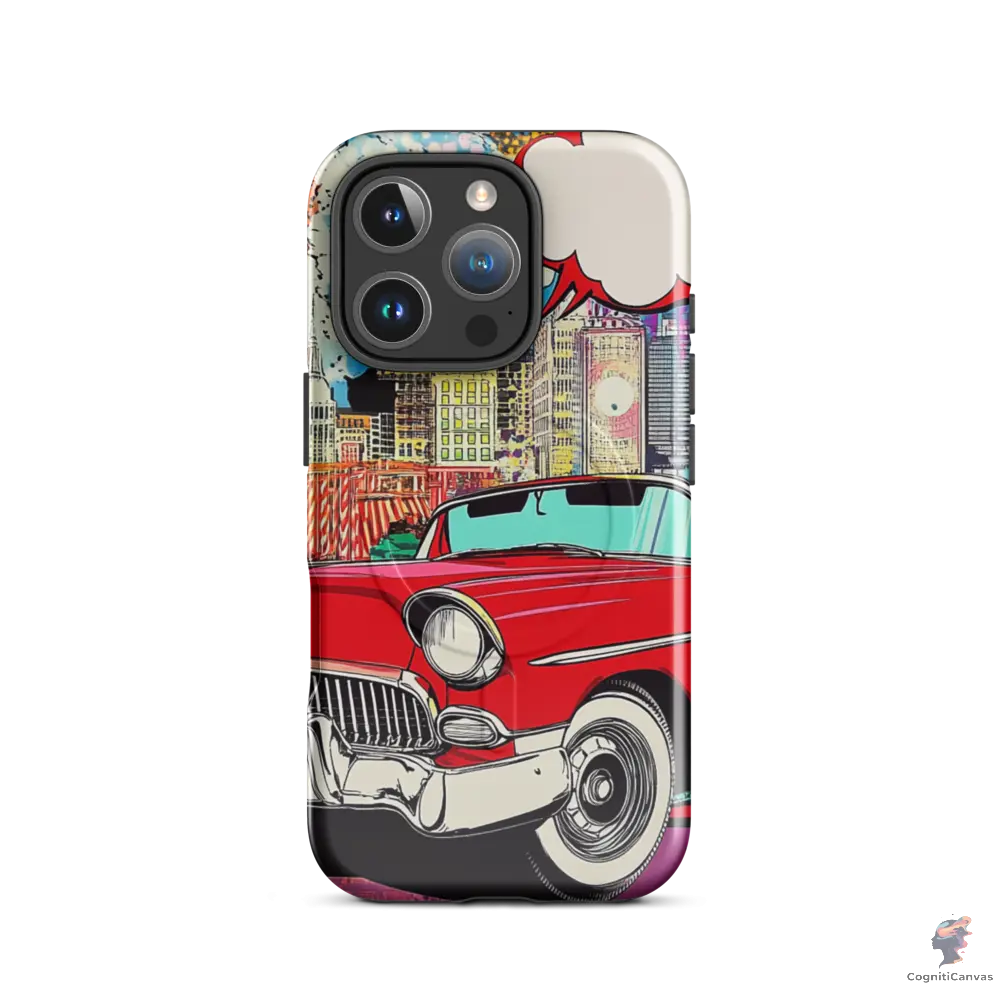 Pop Machine – The City Runs on Style - MagSafe® tough case for iPhone® CognitiCanvas
