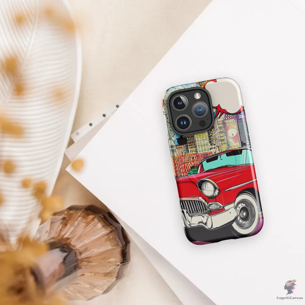 Pop Machine – The City Runs on Style - MagSafe® tough case for iPhone® CognitiCanvas