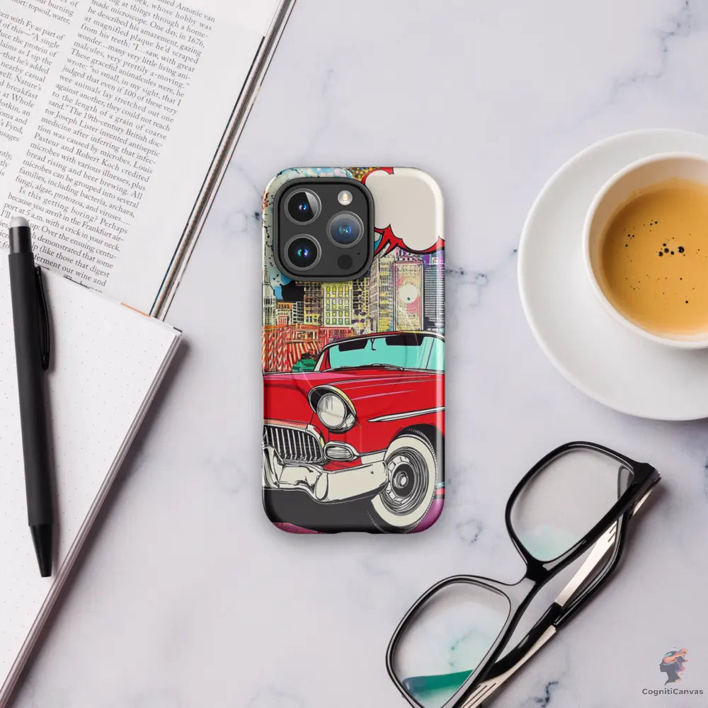 Pop Machine – The City Runs on Style - MagSafe® tough case for iPhone® CognitiCanvas