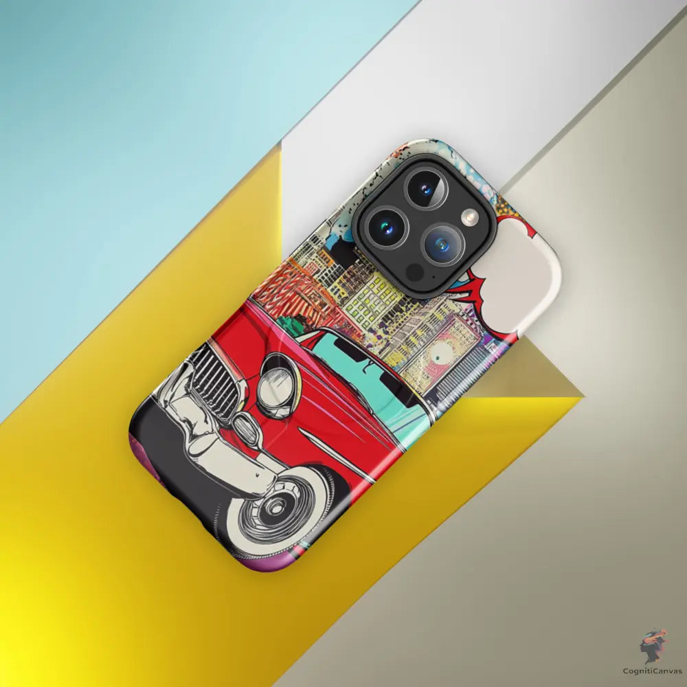 Pop Machine – The City Runs on Style - MagSafe® tough case for iPhone® CognitiCanvas