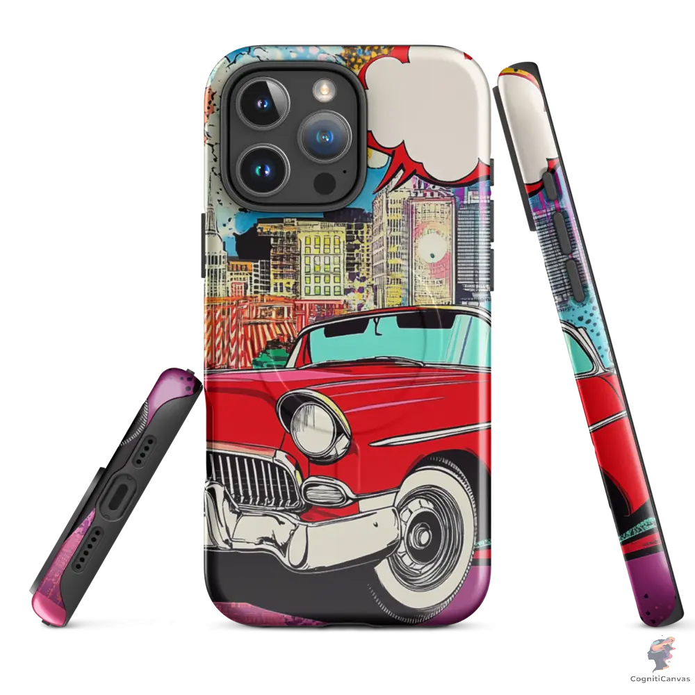 Pop Machine – The City Runs on Style - MagSafe® tough case for iPhone® CognitiCanvas