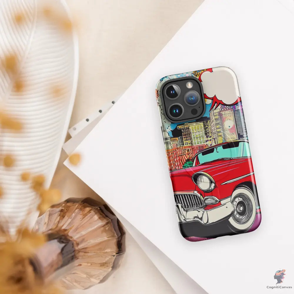 Pop Machine – The City Runs on Style - MagSafe® tough case for iPhone® CognitiCanvas