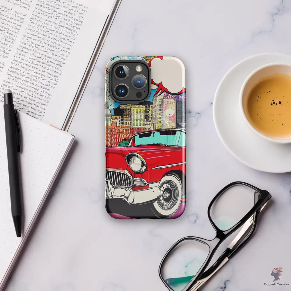Pop Machine – The City Runs on Style - MagSafe® tough case for iPhone® CognitiCanvas