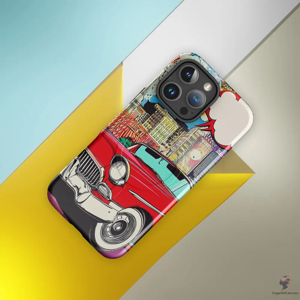 Pop Machine – The City Runs on Style - MagSafe® tough case for iPhone® CognitiCanvas